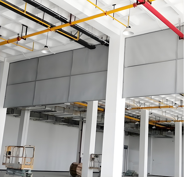 防火布塔城挡烟垂壁