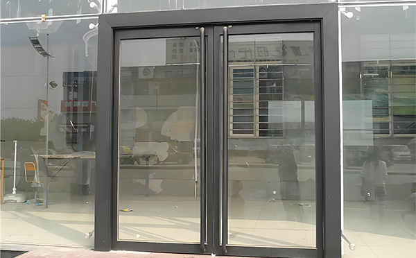 塔城玻璃地弹门