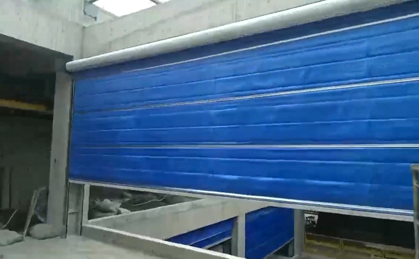 大型物流园区完成塔城防火门整体安装工程